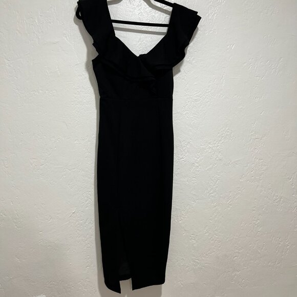 Hello Molly I Midi Black Dress - Picture 8 of 10